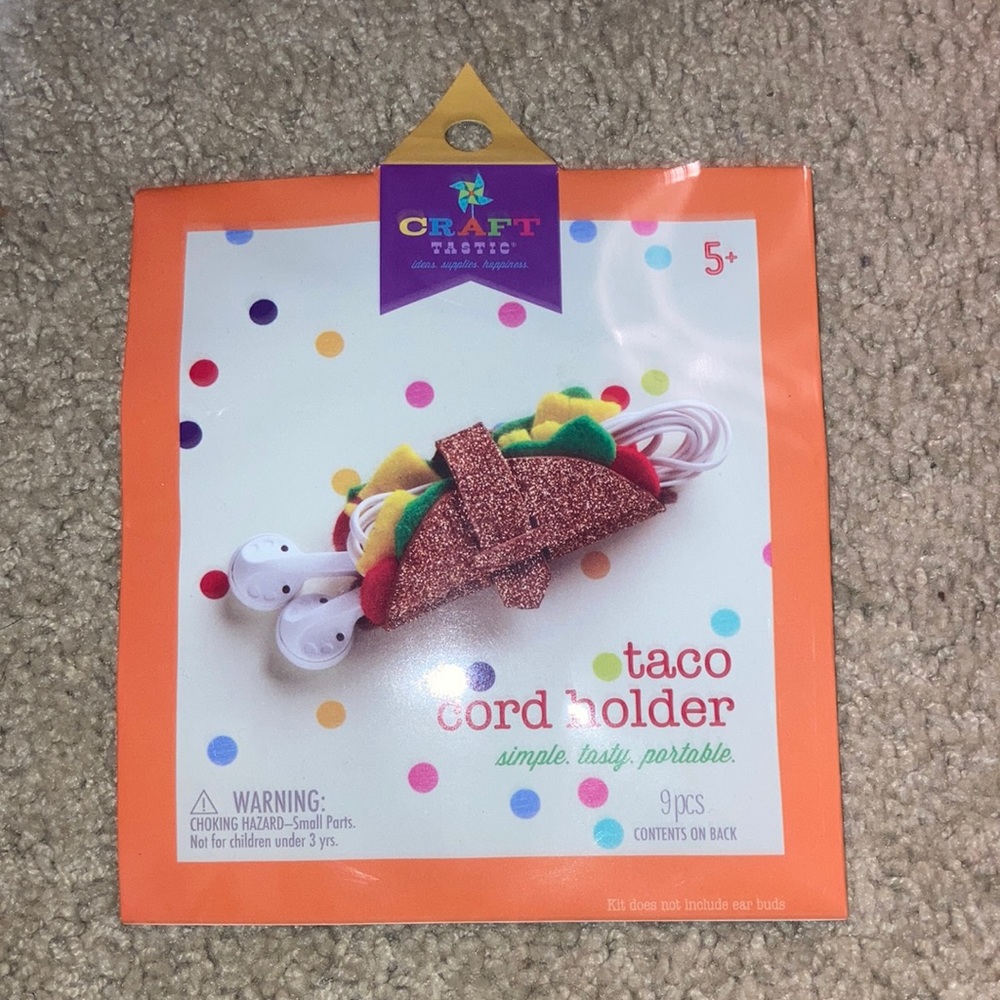 NWT taco 🌮 cord holder DIY
